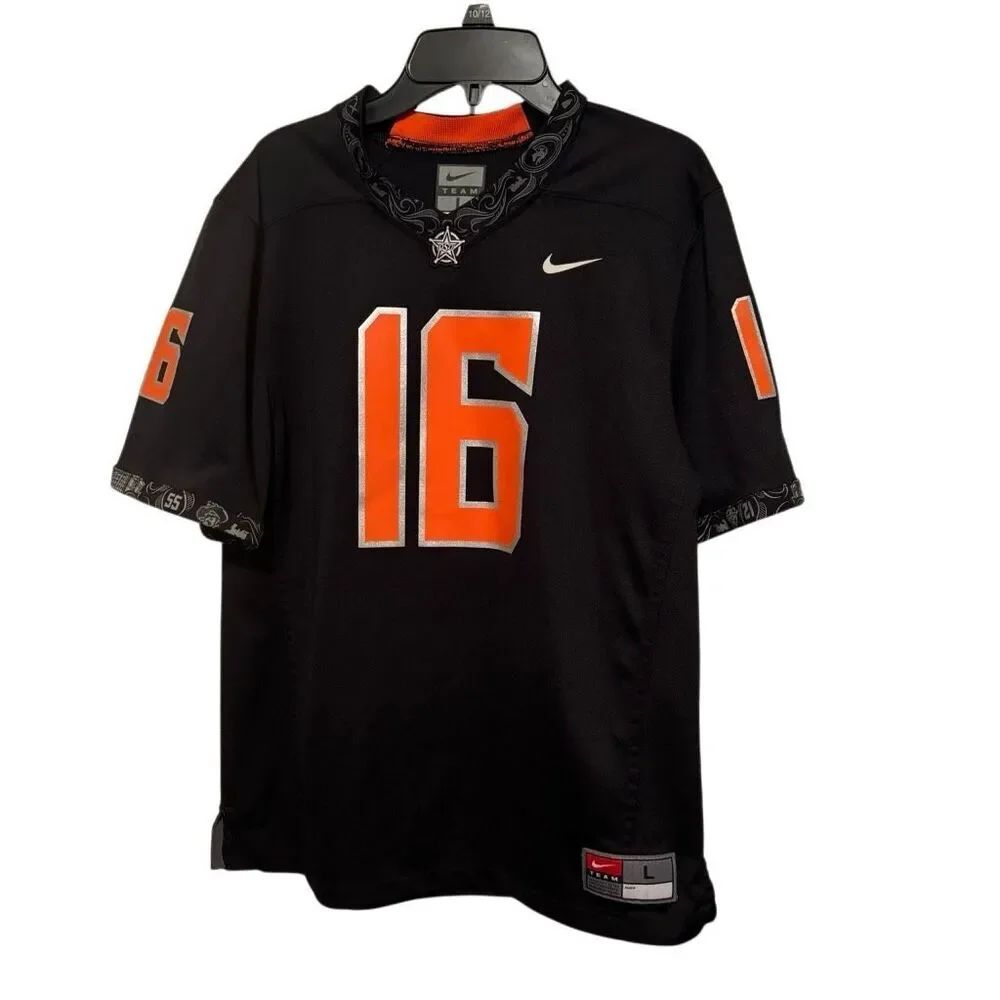 Oklahoma Cowboys #16 Boys Size Large Nike Team Jersey